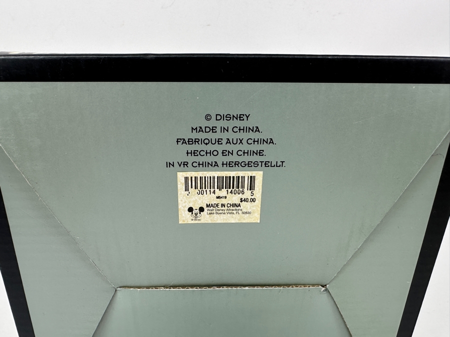 Steamboat Willie Mickey Mouse Clock Figurine (Has Crack In Right Shoulder - See Photos) With Original Box 5H [Photo 13]