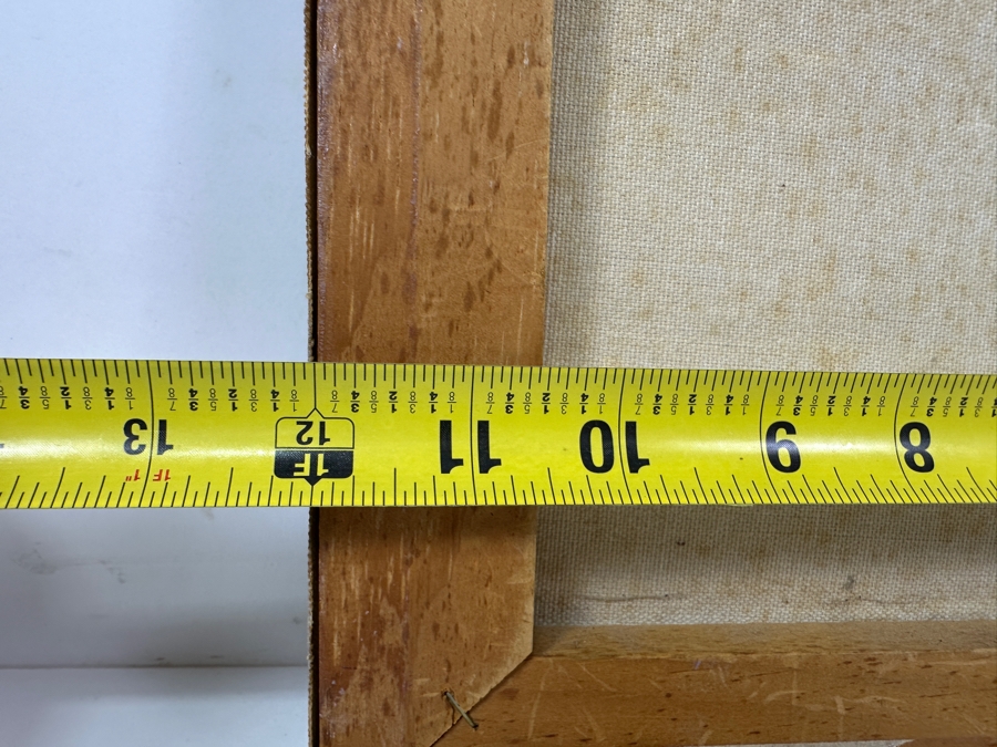 Original Gerry Kirk Portrait Oil Painting On Canvas Signed Lower Left Dated 1973 12 X 9 [Photo 8]