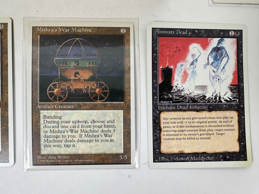 Magic The Gathering 1995 Wizards Of The Coast Cards [Photo 6]