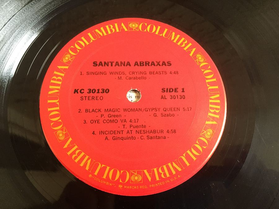 Santana ‎- Abraxas -  Columbia ‎- KC 30130 [Photo 5]