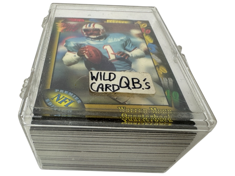 1991 NFL Premier Edition Wild Card Quarterbacks Cards