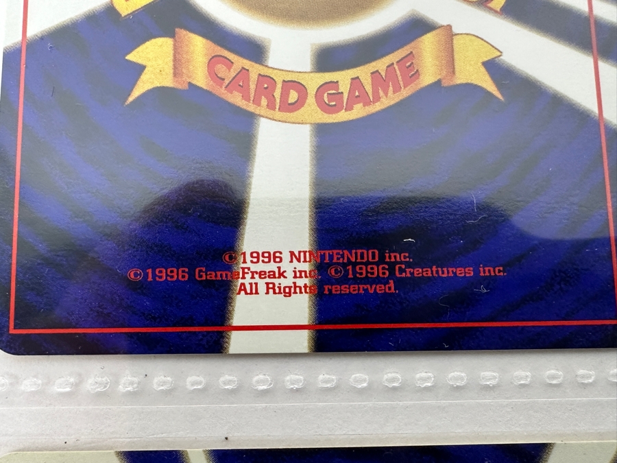 (9) Vintage 1996 Japanese Nintendo Game Freak Pocket Monsters Pokémon Trading Cards (Some Holo Cards) [Photo 15]