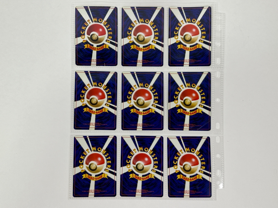 (9) Vintage 1996 Japanese Nintendo Game Freak Pocket Monsters Pokémon Trading Cards (Some Holo Cards) [Photo 13]