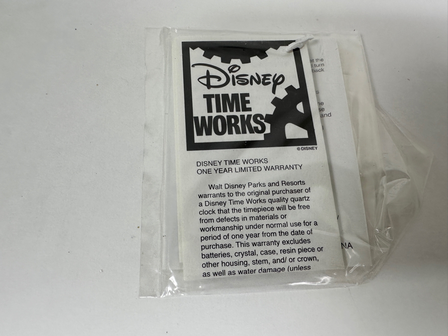Disney Time Works Steamboat Willie Mickey Mouse Clock Figurine With Original Box 5H [Photo 7]