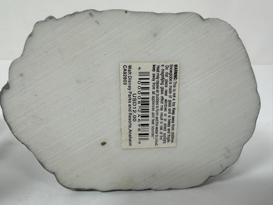 Pair Of Walt Disney's Mickey Mouse Steamboat Willie Snow Globes 3.5H & 4H [Photo 7]