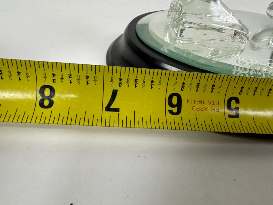 Arribas Brothers Crystal Glass Mickey Mouse Steamboat Willie Figurine On Mirrored Base From Walt Disney World 7W X 5H [Photo 9]