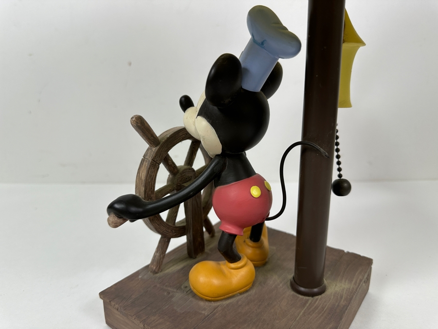 Walt Disney's Mickey Mouse Steamboat Willie Table Lamp 15H [Photo 8]
