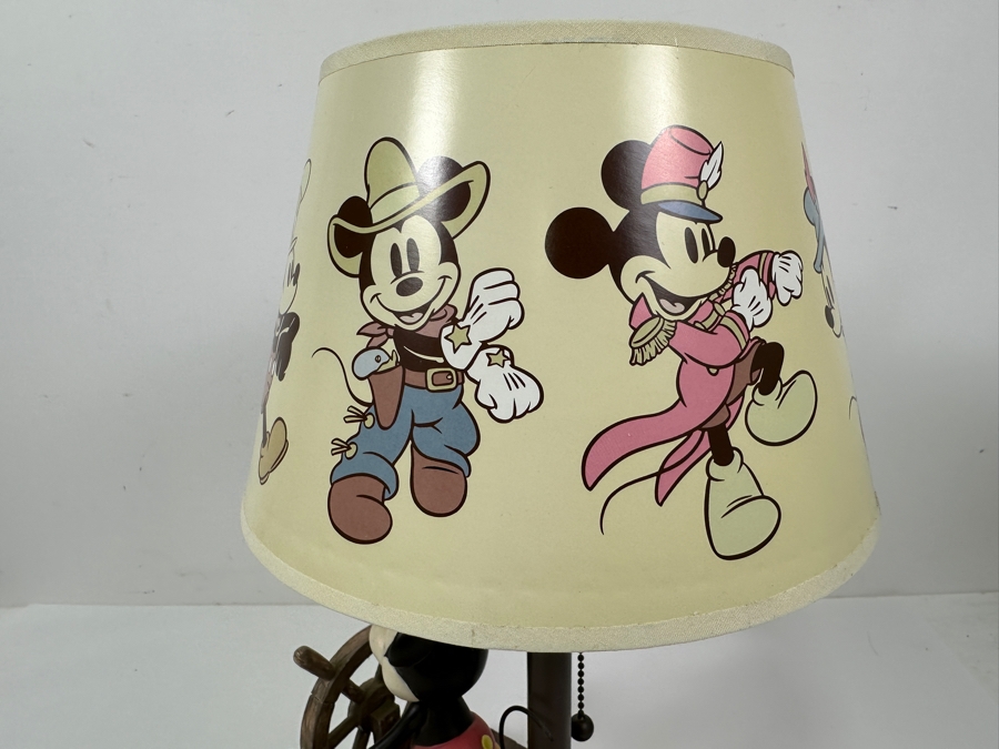 Walt Disney's Mickey Mouse Steamboat Willie Table Lamp 15H [Photo 10]