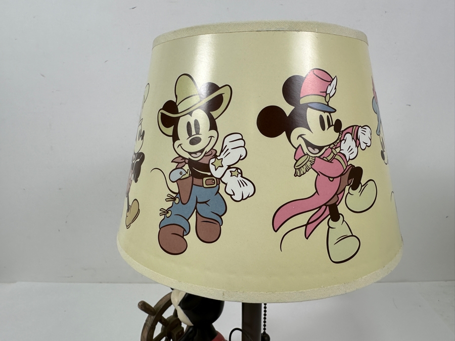 Walt Disney's Mickey Mouse Steamboat Willie Table Lamp 15H [Photo 9]