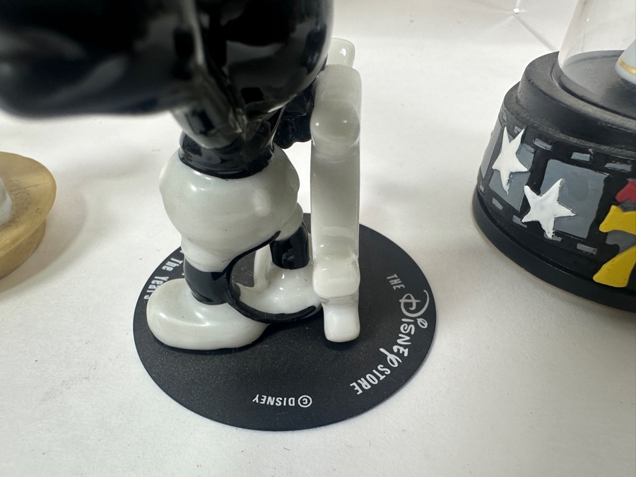 (2) Disney's Steamboat Willie Christmas Ornaments (One With Box) & (5) Small Steamboat Willie Figurines [Photo 6]