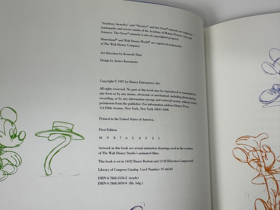 First Edition Walt Disney's Mickey Mouse My Life In Pictures Book, The 'Pop-up' Mickey Mouse Book And Mickey Mouse Waddle Book - The Story Book With Characters That Come Out And Walk First Printing Book [Photo 15]