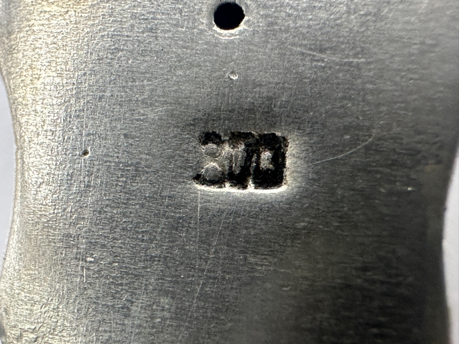 Vintage Argentine Gaucho Mate With .800 Silver Bombilla (Drinking Straw) - Straw Weighs 19.5g [Photo 8]