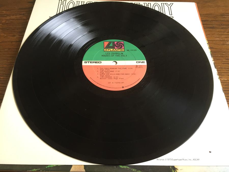Led Zeppelin ‎- Houses Of The Holy - Atlantic ‎- SD 19130 [Photo 5]
