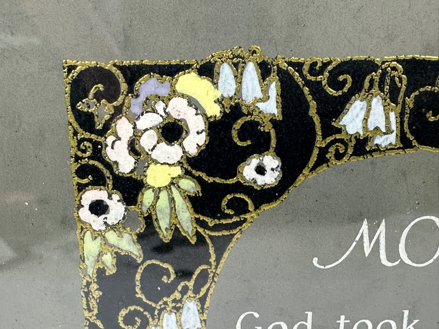 Vintage 1933 Framed 'Mother' Poem With Art Deco Graphics 9 X 11 [Photo 3]