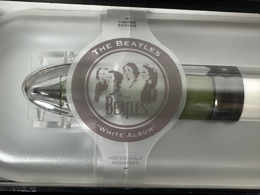 (8) Limited Edition The Beatles 'White Album' New Old Stock Pod Pens Individually Numbered [Photo 3]