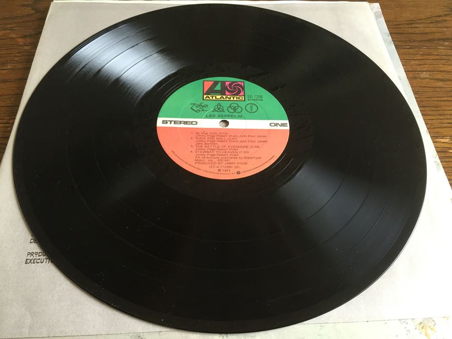 Led Zeppelin ‎- Untitled - Atlantic ‎- SD 7208 [Photo 6]