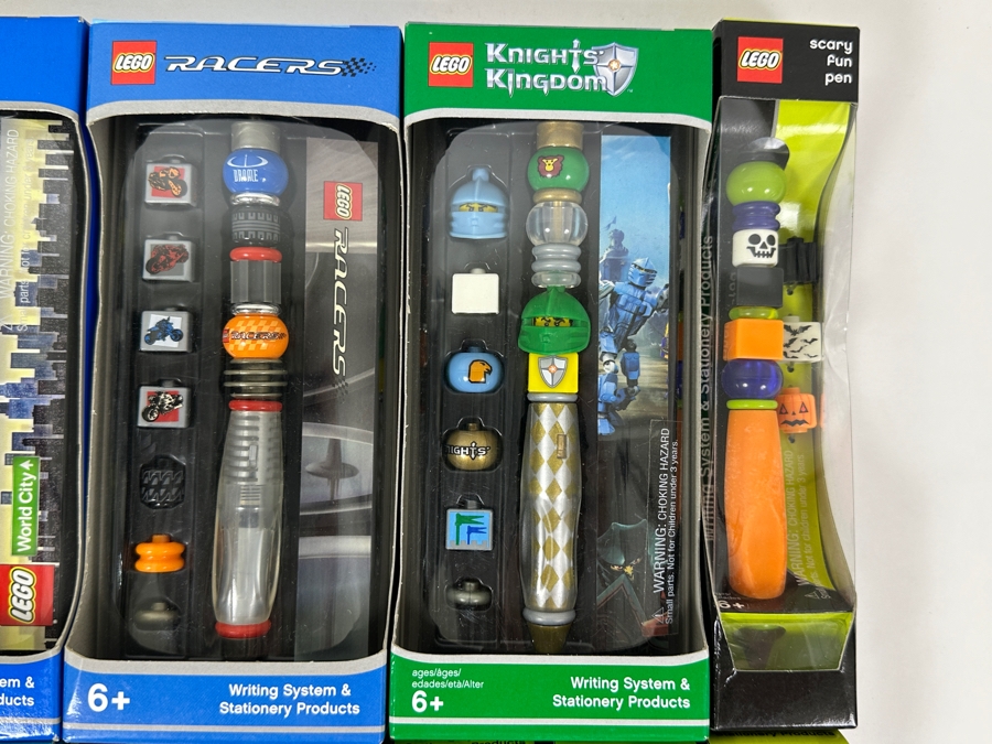 (7) New Lego Legoland Pens And (4) New Lego Scary Fun Pens [Photo 7]