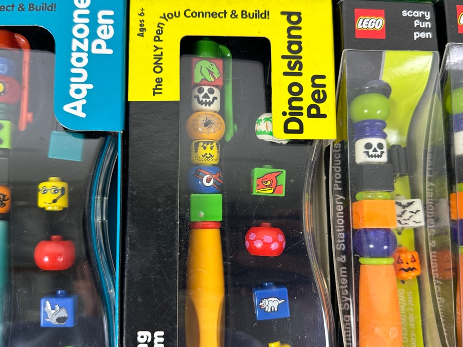 (7) New Lego Legoland Pens And (4) New Lego Scary Fun Pens [Photo 16]