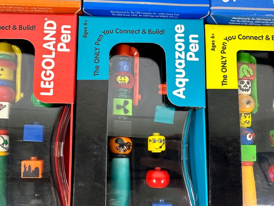 (7) New Lego Legoland Pens And (4) New Lego Scary Fun Pens [Photo 14]