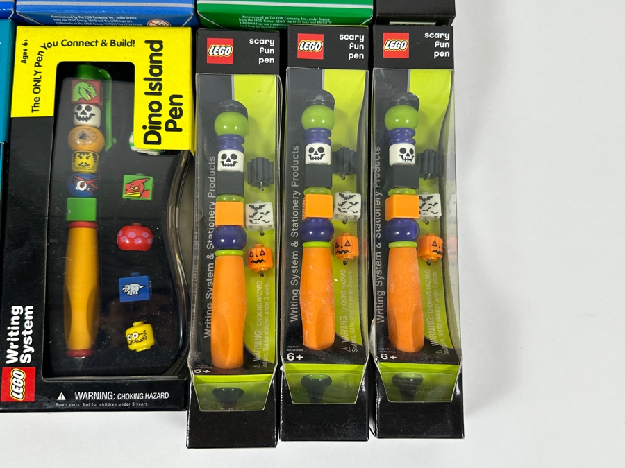 (7) New Lego Legoland Pens And (4) New Lego Scary Fun Pens [Photo 17]