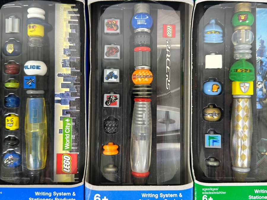 (7) New Lego Legoland Pens And (4) New Lego Scary Fun Pens [Photo 6]