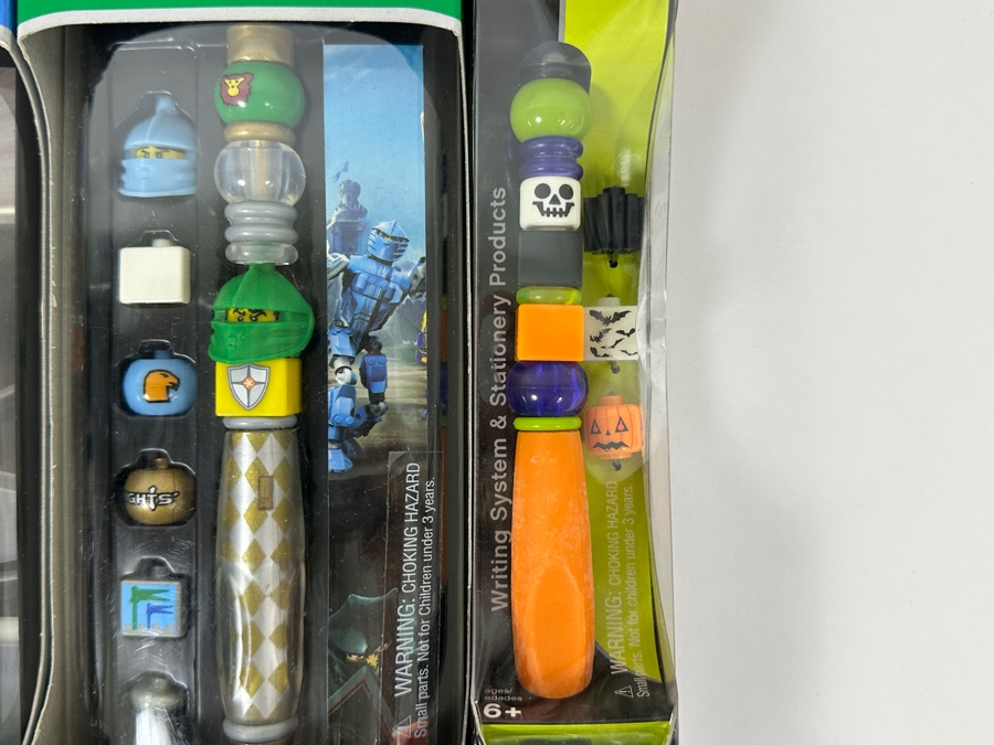 (7) New Lego Legoland Pens And (4) New Lego Scary Fun Pens [Photo 10]