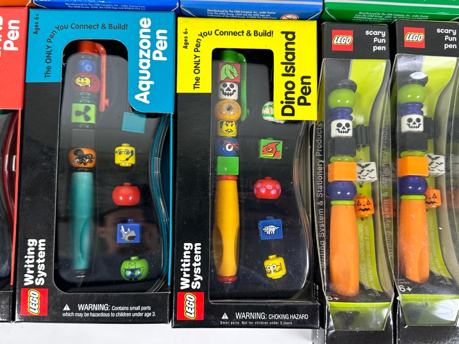 (7) New Lego Legoland Pens And (4) New Lego Scary Fun Pens [Photo 15]