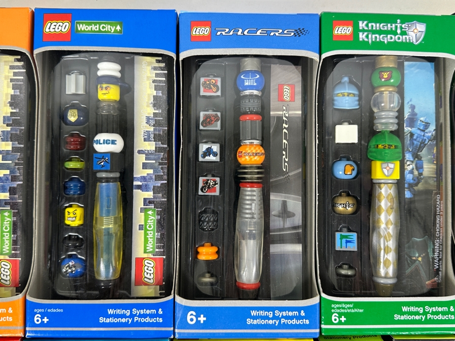 (7) New Lego Legoland Pens And (4) New Lego Scary Fun Pens [Photo 5]