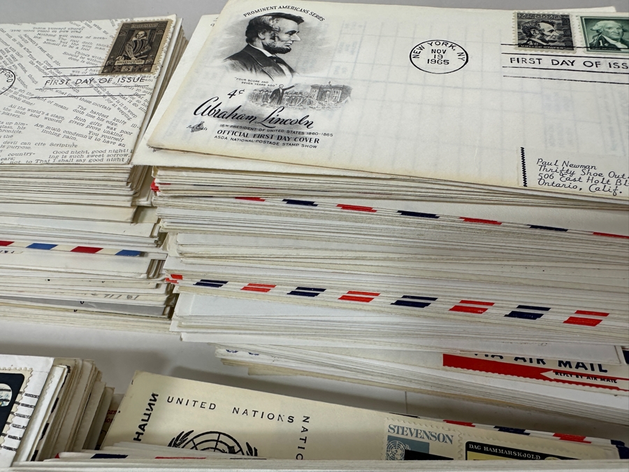 Huge Collection Of First Day Covers Stamps From The 1960s / 70s - See Photos For Small Sampling [Photo 18]