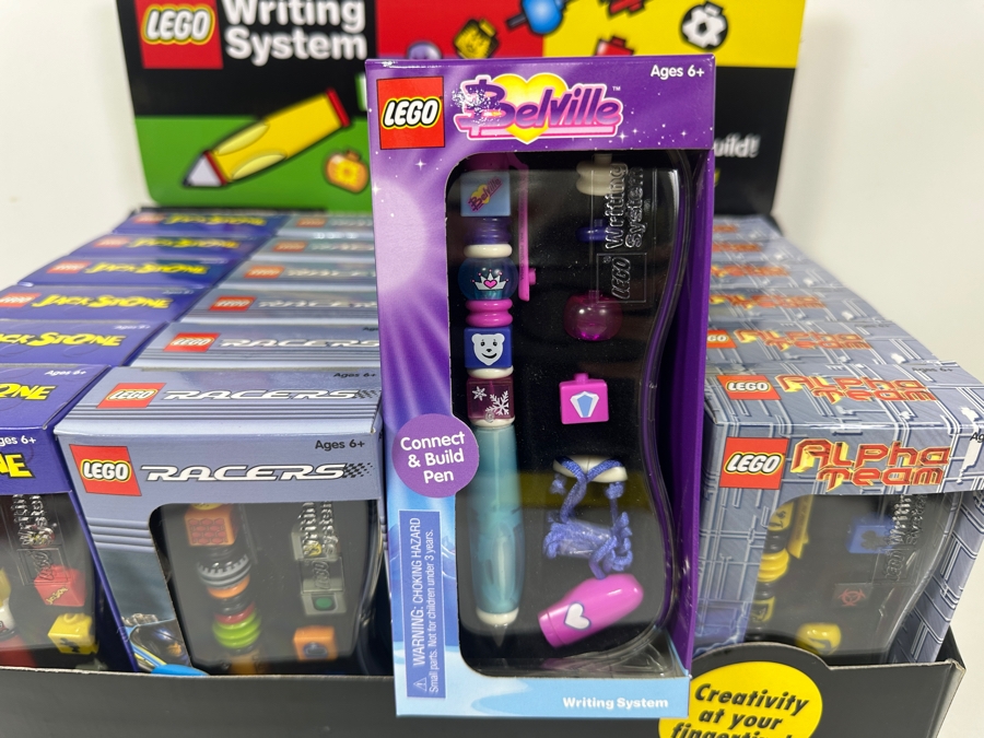 (24) New Lego Pens With Store Merchandiser [Photo 6]