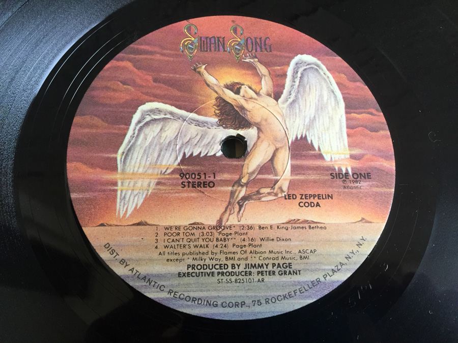 Led Zeppelin ‎- Coda - Swan Song ‎- 90051-1 [Photo 7]