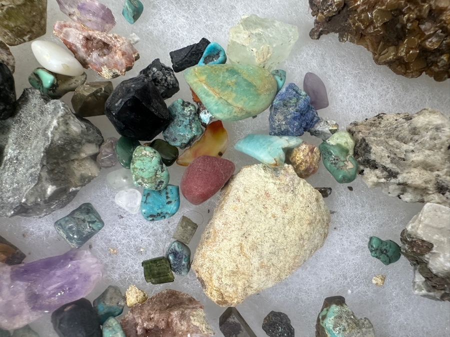 Collection Of Various Rocks Including Turquoise And Amethyst [Photo 11]