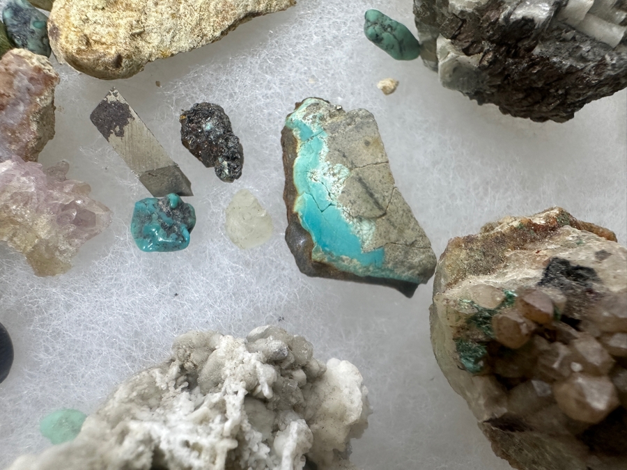 Collection Of Various Rocks Including Turquoise And Amethyst [Photo 16]