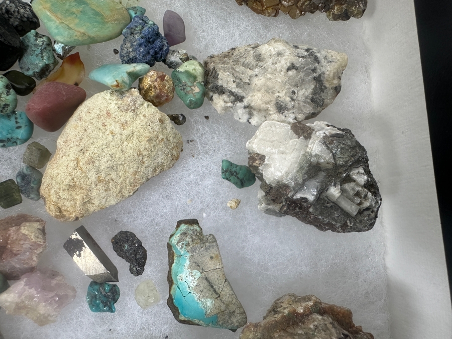 Collection Of Various Rocks Including Turquoise And Amethyst [Photo 13]