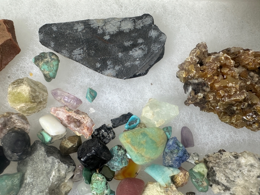 Collection Of Various Rocks Including Turquoise And Amethyst [Photo 10]