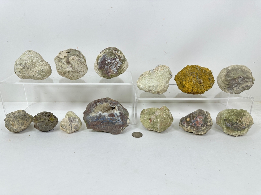 (13) Thundereggs Rock Geodes