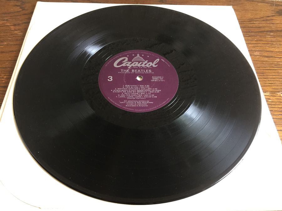Beatles, The ‎- The Beatles - Capitol Records ‎- SWBO-101 - White Album [Photo 12]
