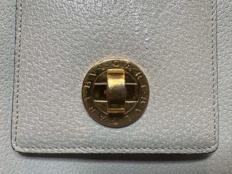 Bvlgari Leather Tote Handbag With Original Bvlgari Dust Bag 12.5 X 14 Estimate $1,000 [Photo 3]