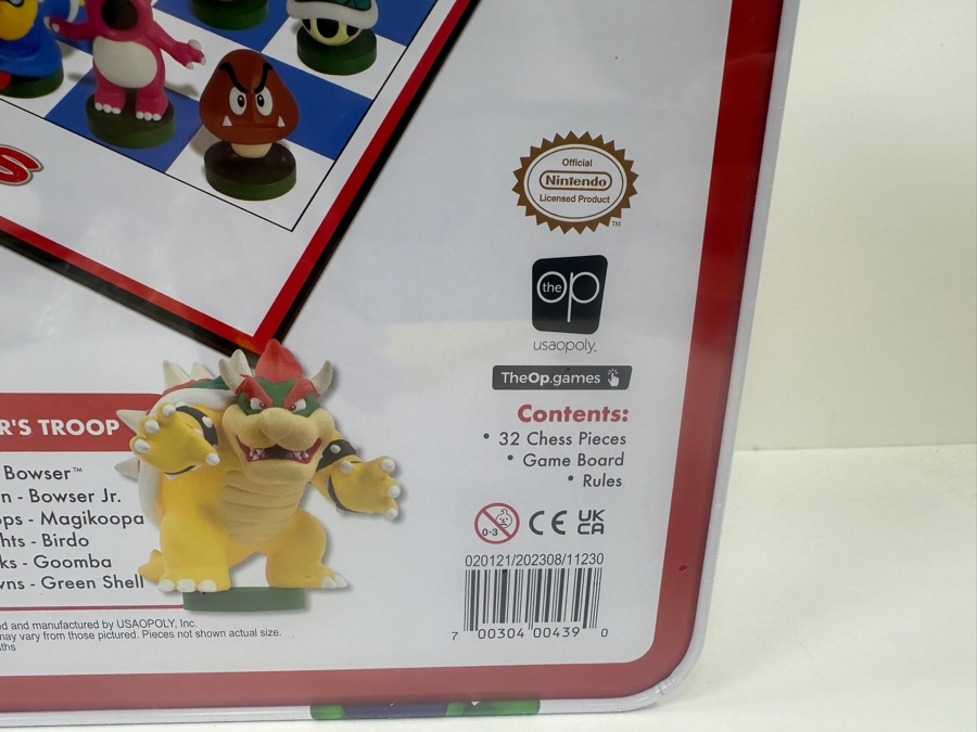 2009 New Factory Sealed Super Mario Chess Collector's Edition From USAOPOLY In Carlsbad, CA [Photo 6]