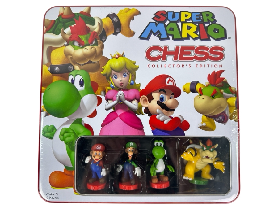 2009 New Factory Sealed Super Mario Chess Collector's Edition From USAOPOLY In Carlsbad, CA