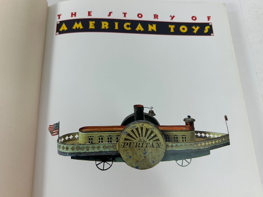 1990 First Edition Hardcover Book The Story Of American Toys By Richard O'Brien [Photo 4]
