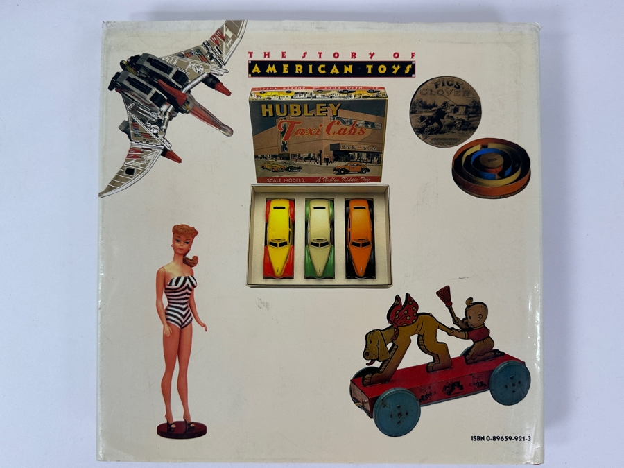 1990 First Edition Hardcover Book The Story Of American Toys By Richard O'Brien [Photo 2]