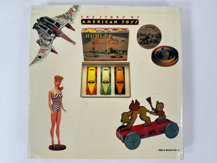 1990 First Edition Hardcover Book The Story Of American Toys By Richard O'Brien [Photo 3]