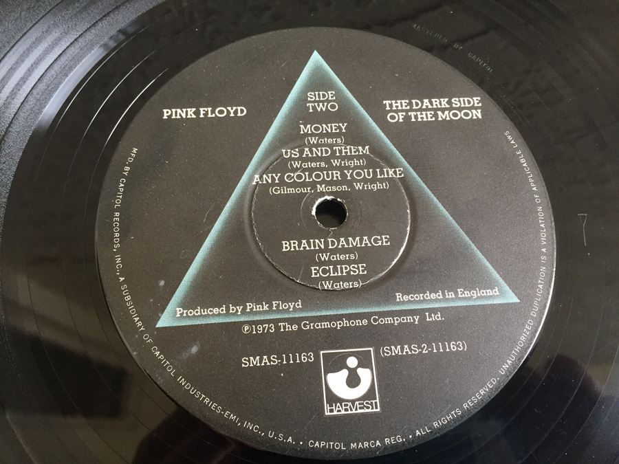 Pink Floyd ‎- The Dark Side Of The Moon - Harvest ‎- SMAS-11163 [Photo 7]