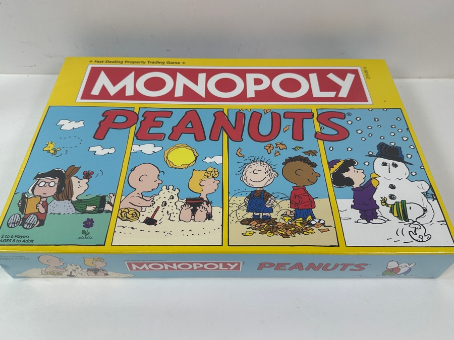 2023 New Factory Sealed Monopoly PEANUTS Board Game From USAOPOLY In Carlsbad, CA [Photo 2]