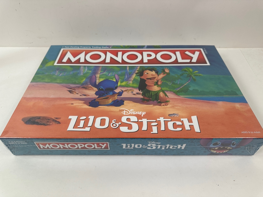 2019 New Factory Sealed Monopoly Disney Lilo & Stitch Board Game From USAOPOLY In Carlsbad, CA [Photo 3]