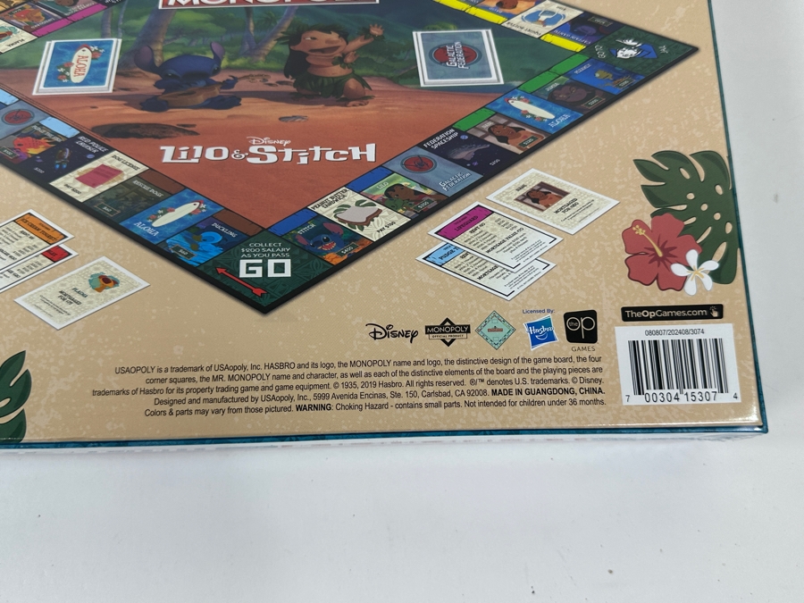 2019 New Factory Sealed Monopoly Disney Lilo & Stitch Board Game From USAOPOLY In Carlsbad, CA [Photo 5]