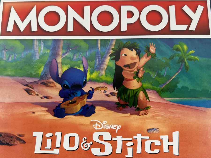 2019 New Factory Sealed Monopoly Disney Lilo & Stitch Board Game From USAOPOLY In Carlsbad, CA [Photo 2]