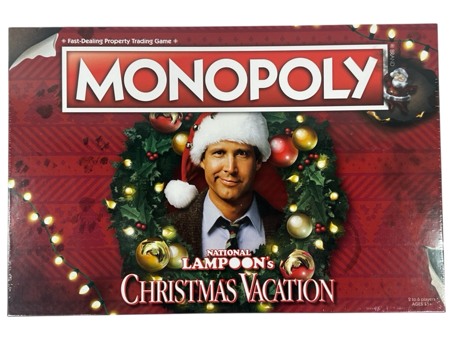 2023 New Factory Sealed Monopoly National Lampoon's Christmas Vacation Board Game From USAOPOLY In Carlsbad, CA