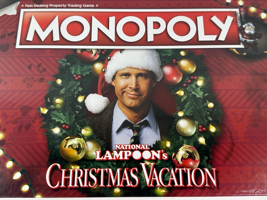 2023 New Factory Sealed Monopoly National Lampoon's Christmas Vacation Board Game From USAOPOLY In Carlsbad, CA [Photo 2]